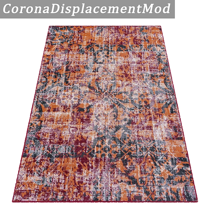 Luxury Carpet Set | High-Quality Textures 3D model image 4