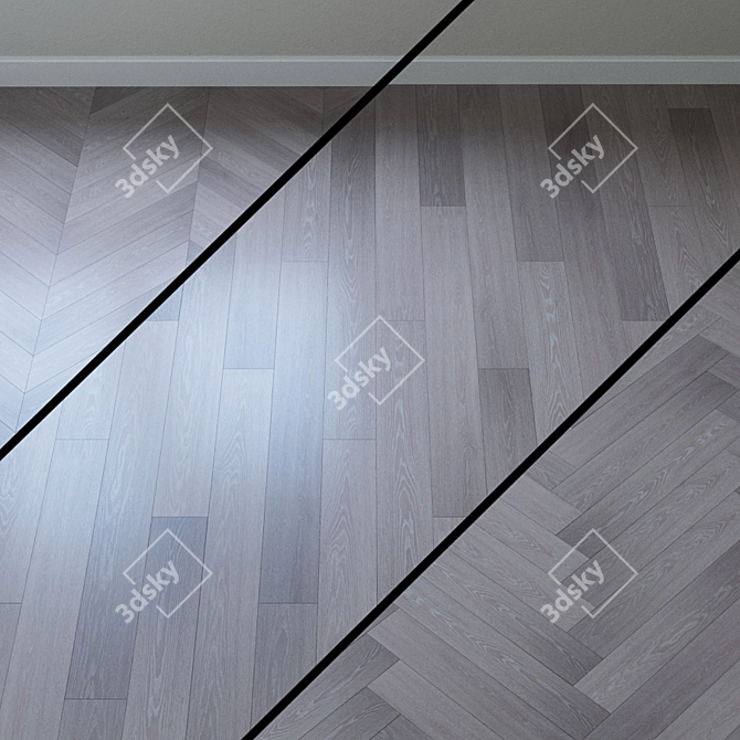 Antsky Oak Laminate Flooring 3D model image 1