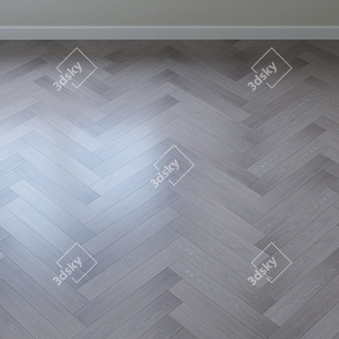 Antsky Oak Laminate Flooring 3D model image 4