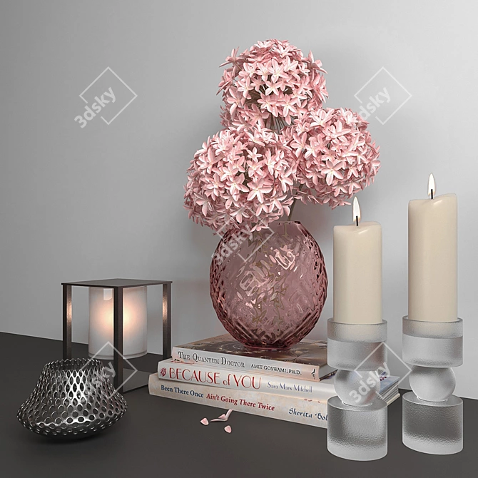 Modern Decor Set: 3dsMax2015, Vray & Corona 3D model image 4