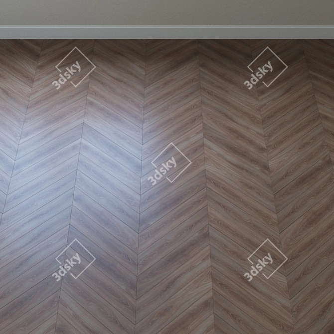 Scythian Oak Laminate Flooring 3D model image 3