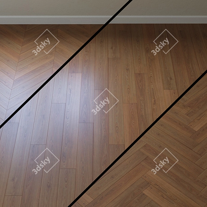 Frankish Oak Laminate by Joss Beaumont 3D model image 1