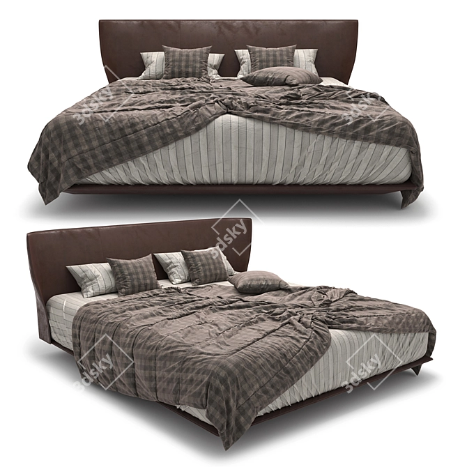 Luxury Italian Bed: Alys B&B 3D model image 1