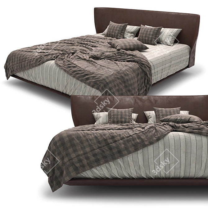 Luxury Italian Bed: Alys B&B 3D model image 2
