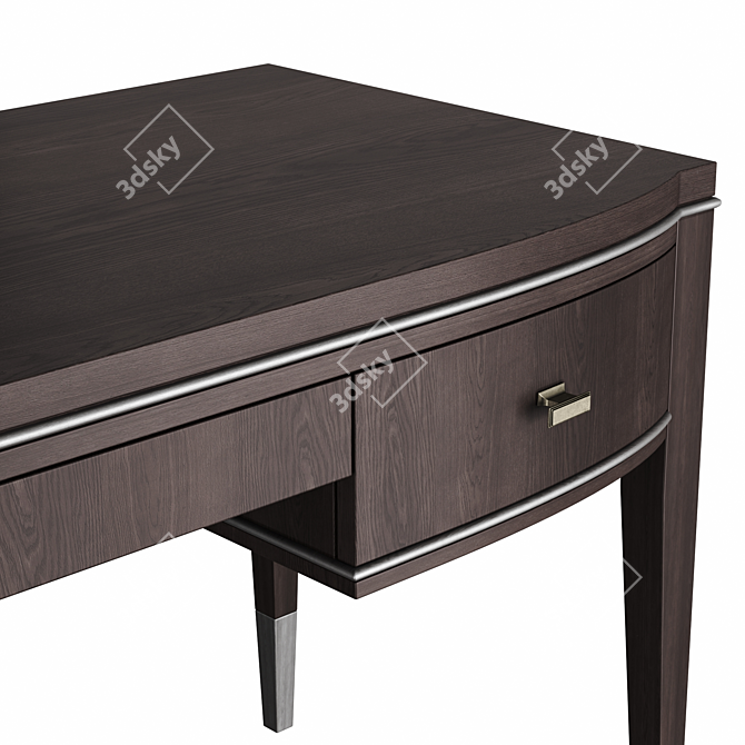 Luxury Grand Writing Desk 3D model image 2