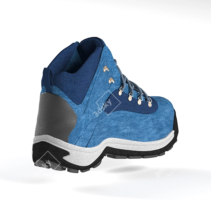 Corona Resistant Shoe: Ultimate Protection 3D model image 3