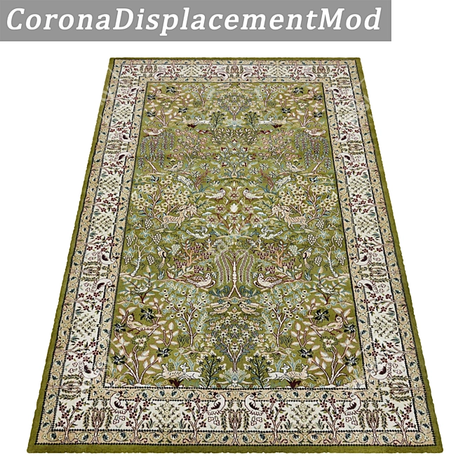 Versatile High-Quality Carpet Set 3D model image 3