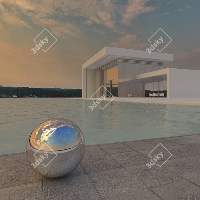 Title: Aerial HDRI Panorama 3D model image 4