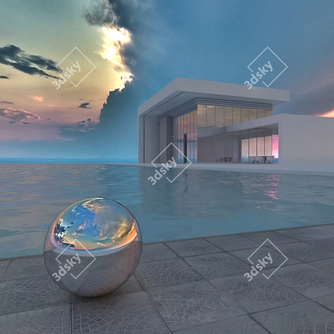 Title: High-Definition Aerial HDRI for Realistic Illumination 3D model image 2