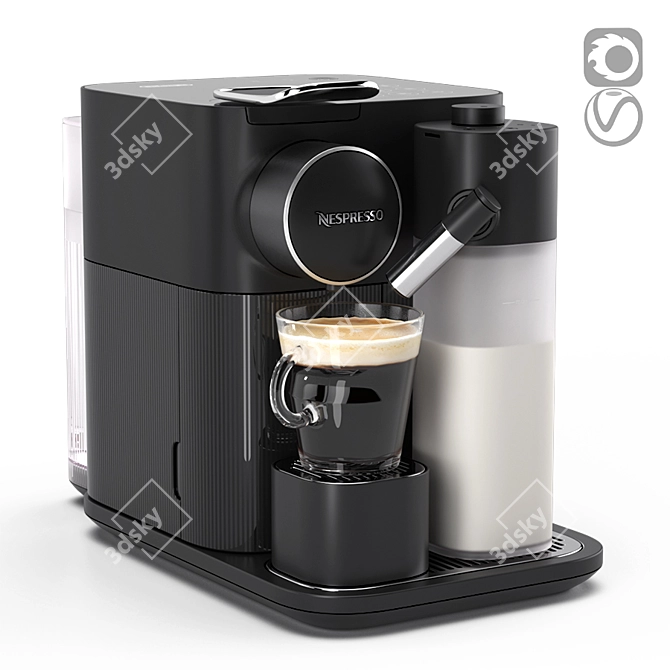 Delonghi Gran Lattissima EN650B: Ultimate Espresso Experience 3D model image 1