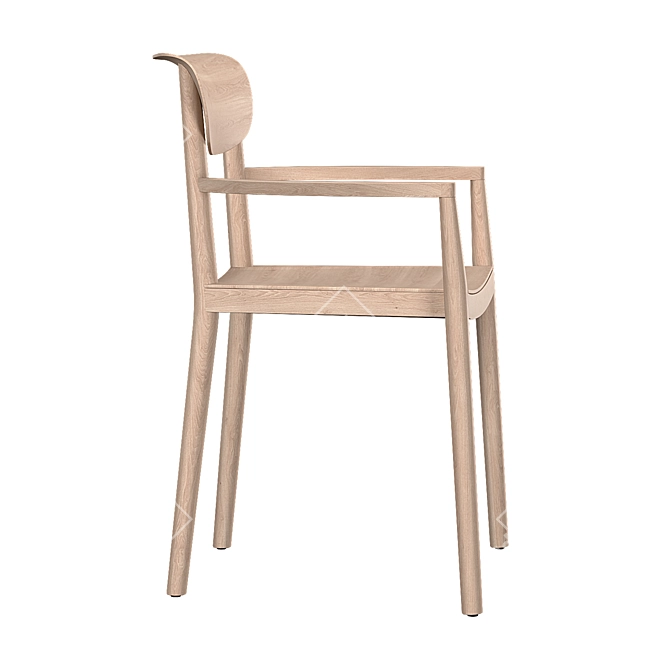 TIVOLI 2805 Industrial Armchair 3D model image 4