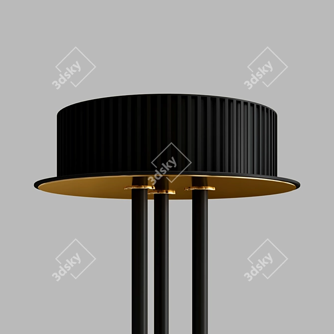 Versatile Bullarum ST-9 Pendant Light 3D model image 2