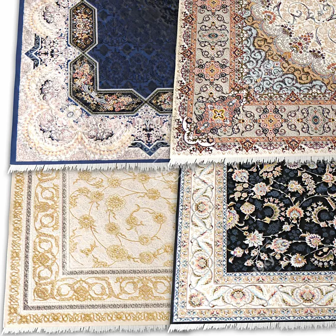 Luxury Persian Rugs - Vol.8 3D model image 3