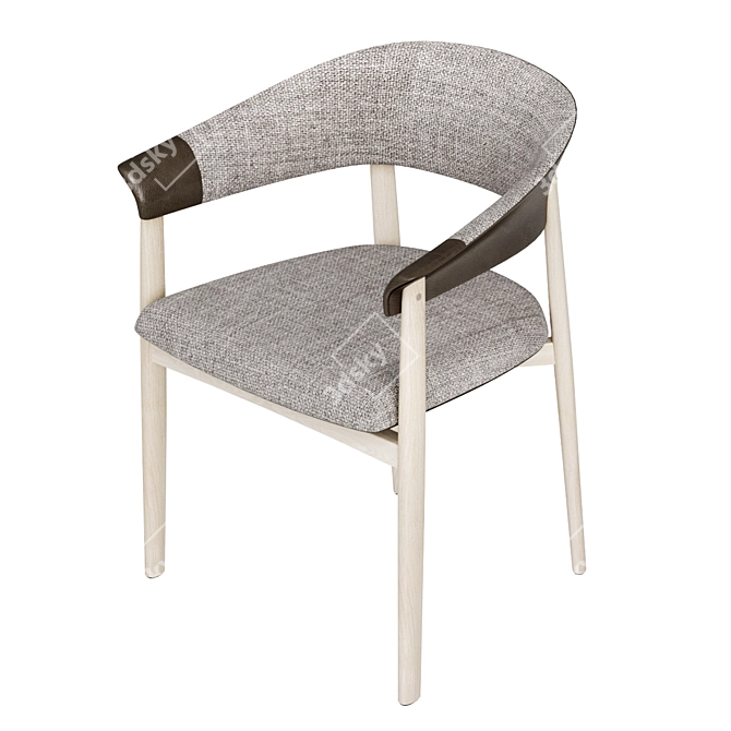 C. Flindt Chair: Stylish & Versatile 3D model image 4