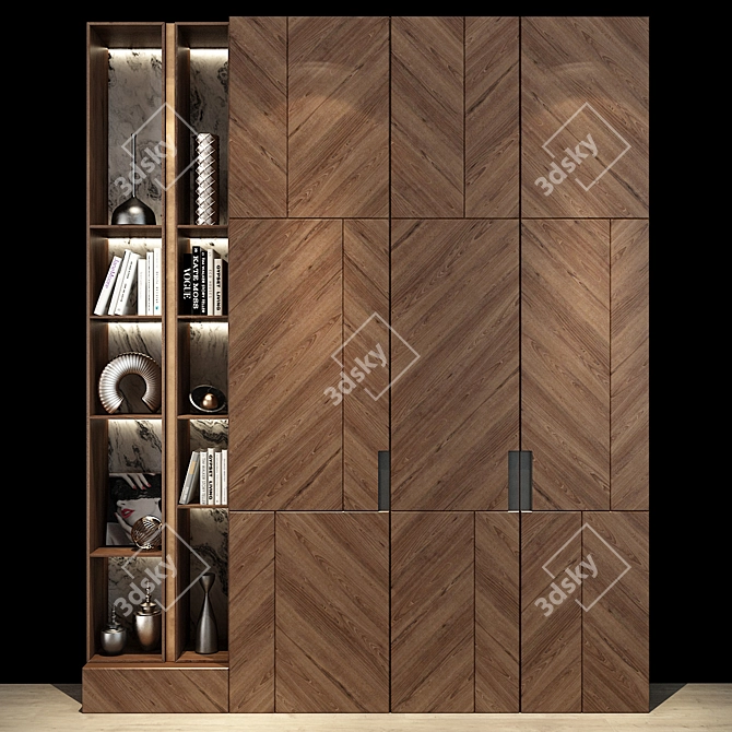 Modern Cabinet Furniture_0260 3D model image 1