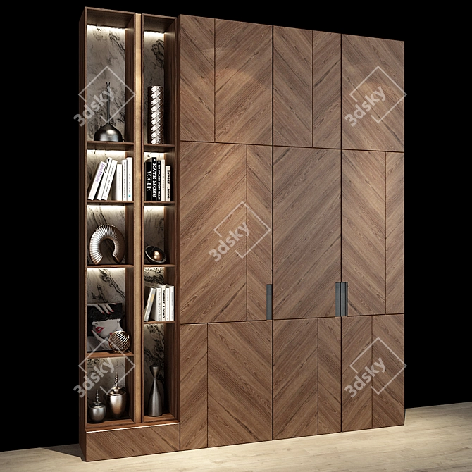 Modern Cabinet Furniture_0260 3D model image 2