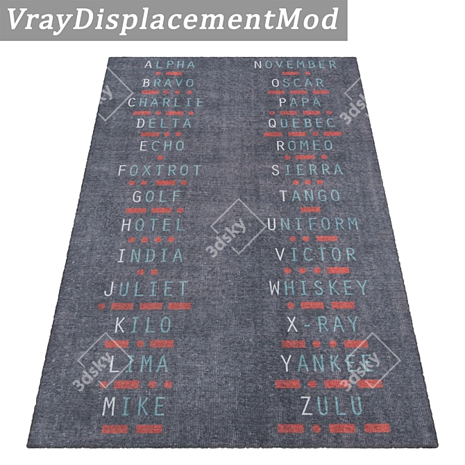 High-Quality Carpets Set 3D model image 3