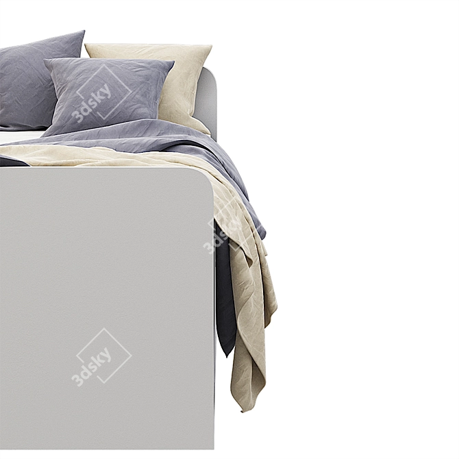 Modern Kids Bed "Klakt 3D model image 3