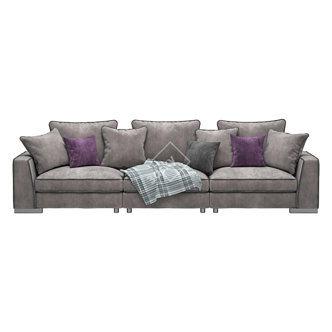 Elegant Armand Sofa - Timeless Comfort 3D model image 1