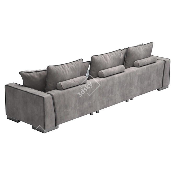 Elegant Armand Sofa - Timeless Comfort 3D model image 3