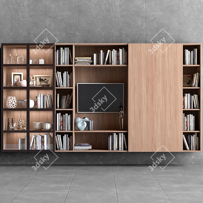 Title: Versatile Home Storage Solution 3D model image 1