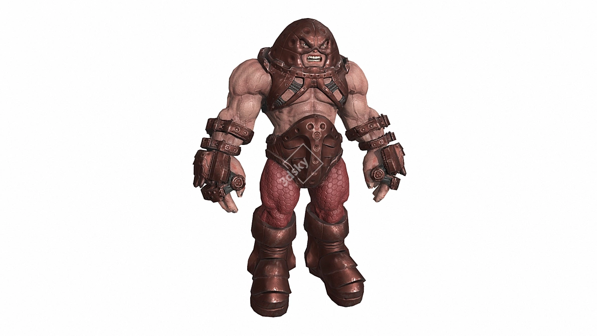 Geometric Powerhouse: Juggernaut 3D model image 5