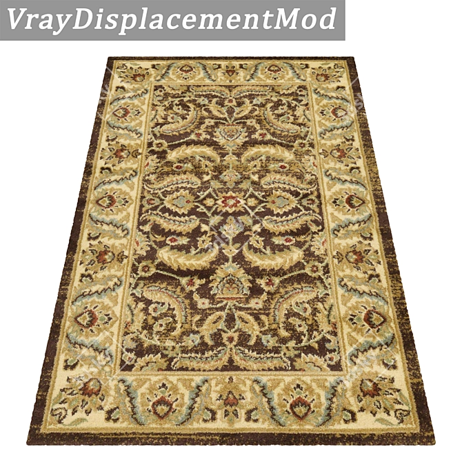 Premium Quality Carpets Set 3D model image 3