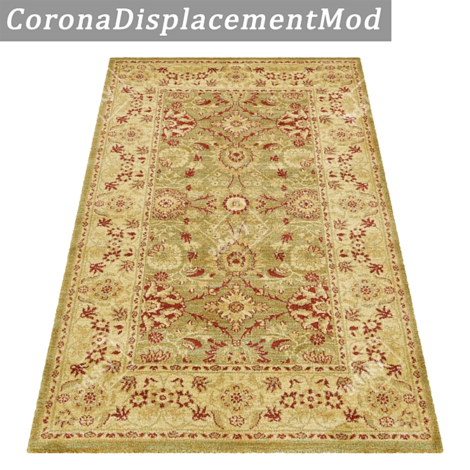 Premium Quality Carpets Set 3D model image 4