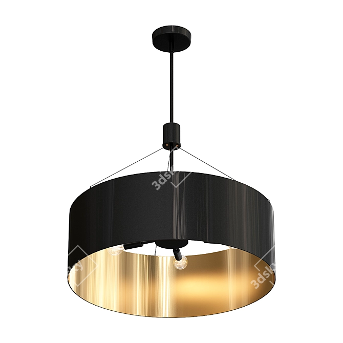 Elevate Your Space with the Float Chandelier 3D model image 1