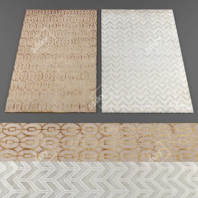 Exquisite Rug Collection 246 3D model image 1