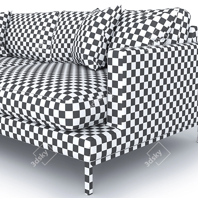 Sleek Slettvoll Elliot Sofa Set 3D model image 5