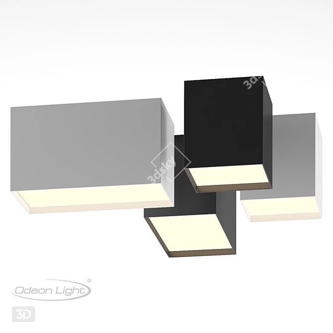 Roxy LED Ceiling Light Collection 3D model image 1