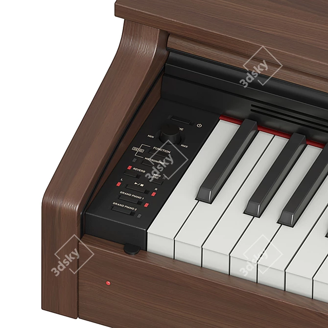 Casio AP-270 Celviano: Premium Digital Piano 3D model image 3