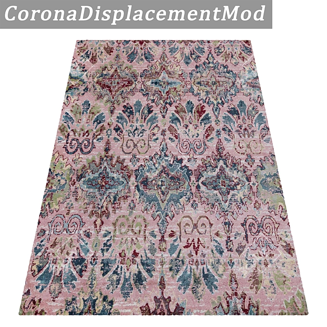 Premium Carpets Set: High-Quality Textures and Versatile Usage 3D model image 4