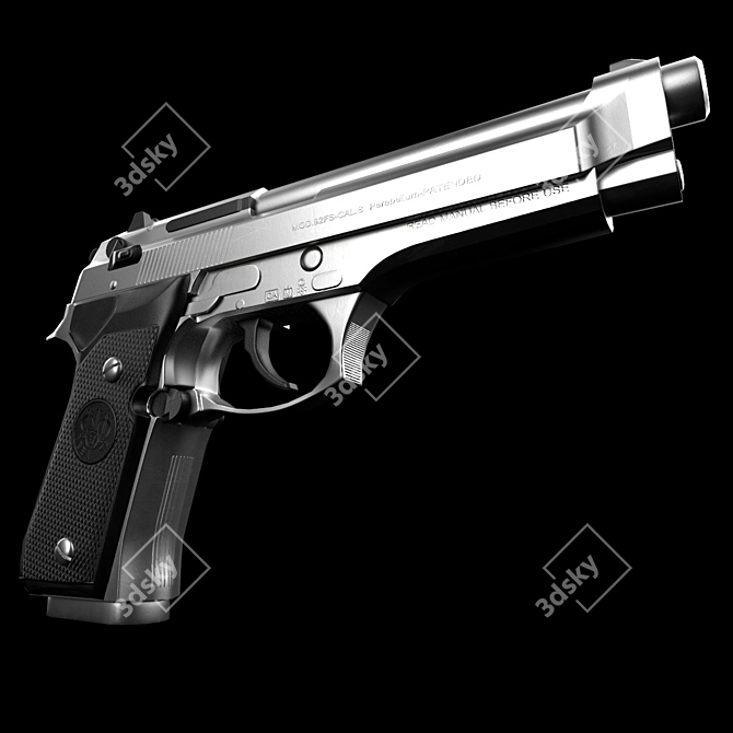 Full Unwrap Colt Beretta Kit 3D model image 3