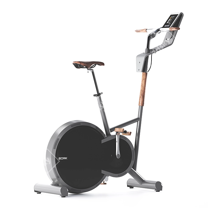 BORK D672 Exercise Bike: Compact and Efficient 3D model image 1