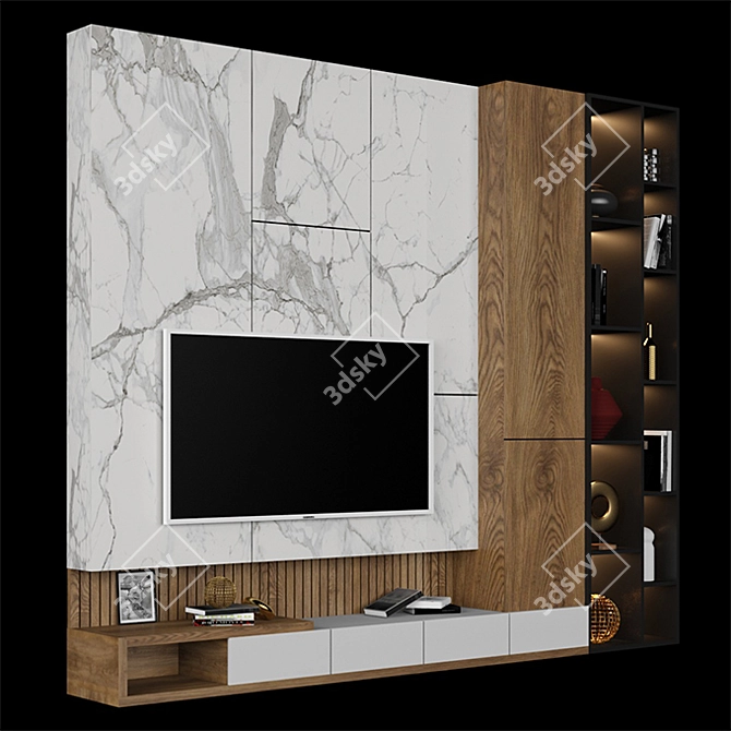 Modern TV Stand | 3D Models 3D model image 2