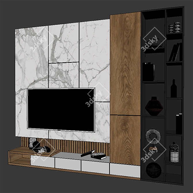 Modern TV Stand | 3D Models 3D model image 3