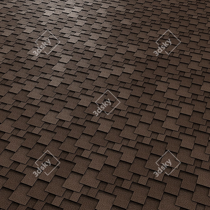 Flexible Accord Shinglas: Versatile Roofing Solution 3D model image 2