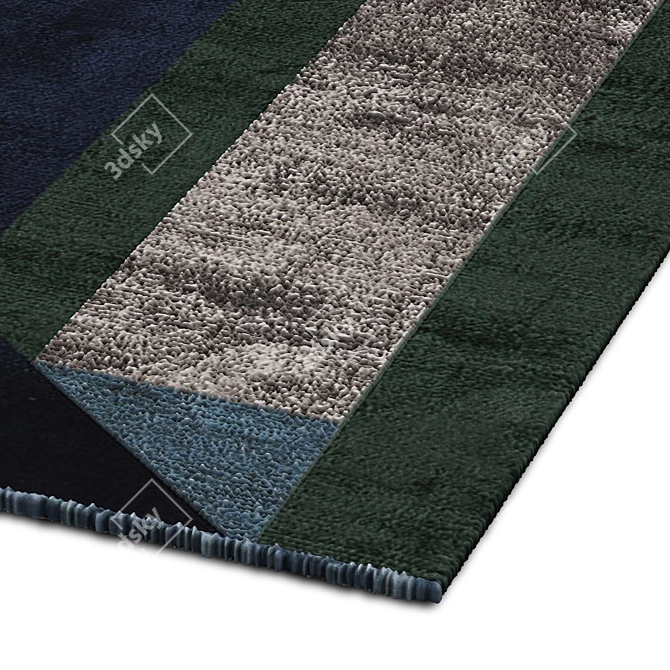 Stylish Interior Rugs 3D model image 2