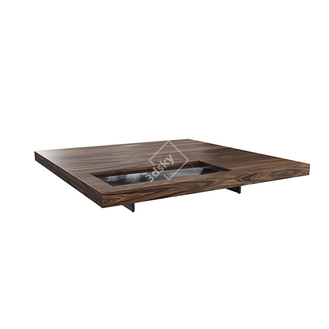 Elegant Minotti Boteco Coffee Tables 3D model image 3