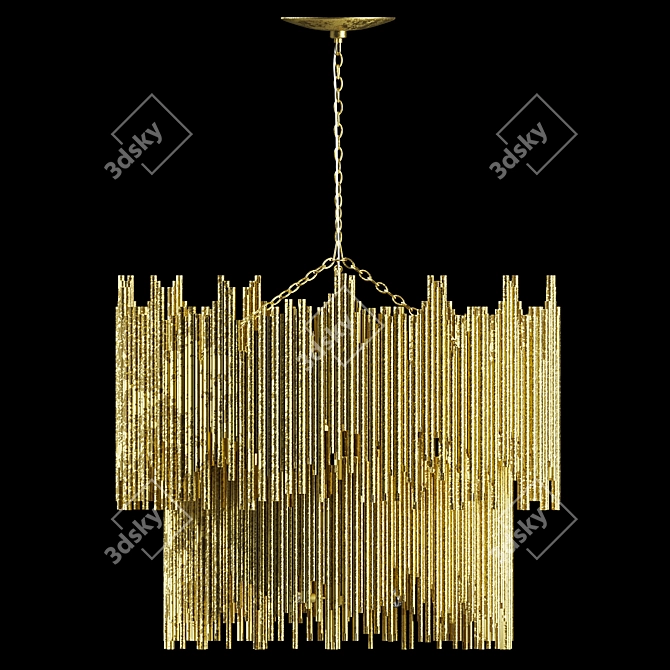 Elegant Prescott Pendant - Arteriors 3D model image 1