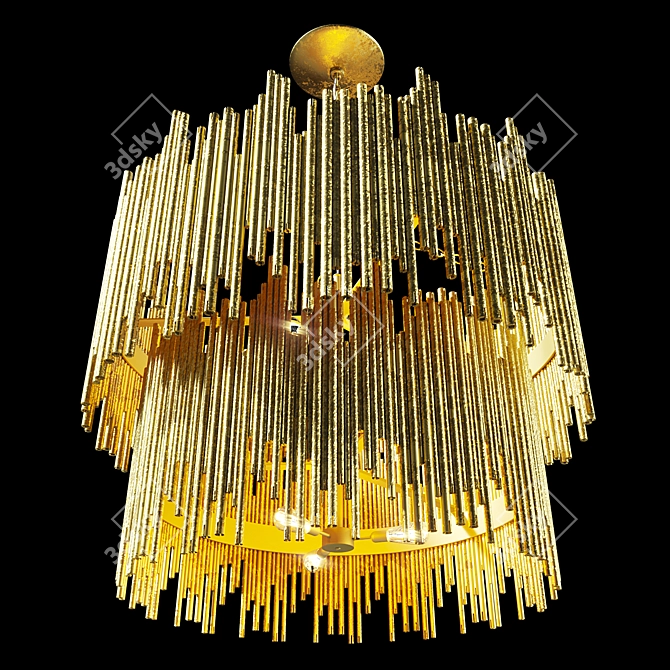 Elegant Prescott Pendant - Arteriors 3D model image 2