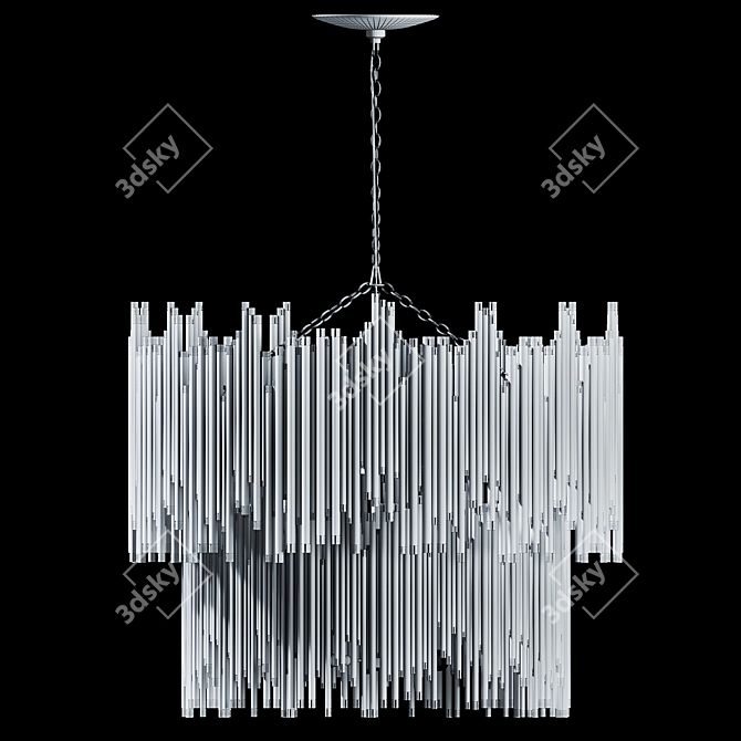 Elegant Prescott Pendant - Arteriors 3D model image 4