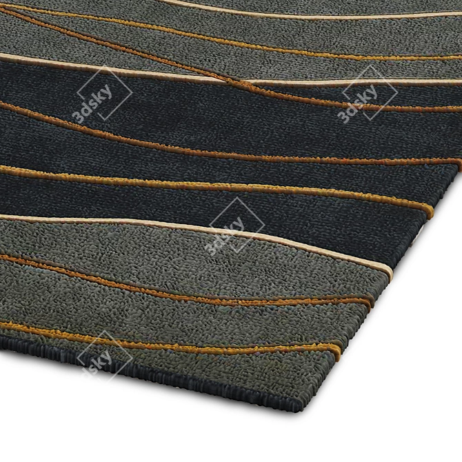 Elegant Interior Rugs 3D model image 2