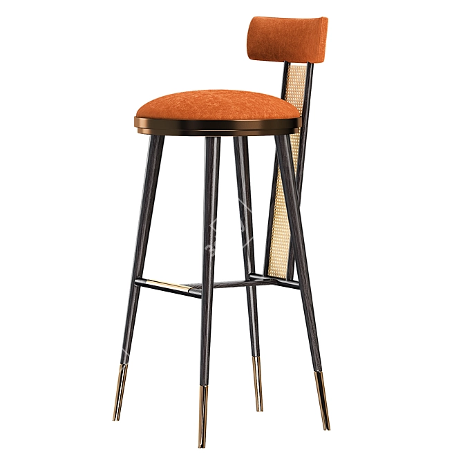 Contemporary Bar Chair: Blakey 3D model image 2