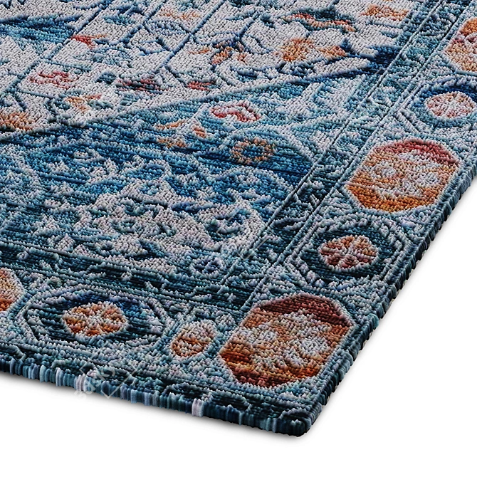 Elegant Interior Rugs 3D model image 2