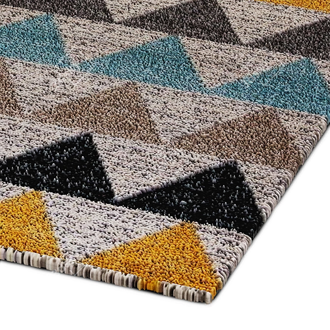 Elegant Interior Rugs 3D model image 2