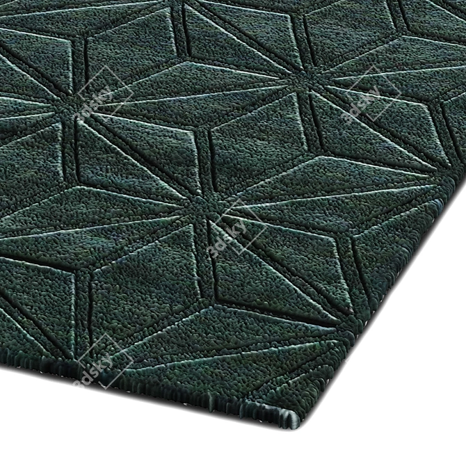 Elegant Interior Rugs 3D model image 2