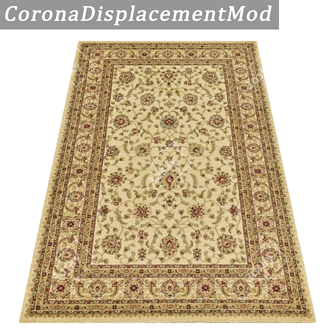 High-Quality Carpet Set 3D model image 4